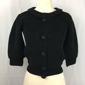 Red Valentino Sweater Cardigan Black S